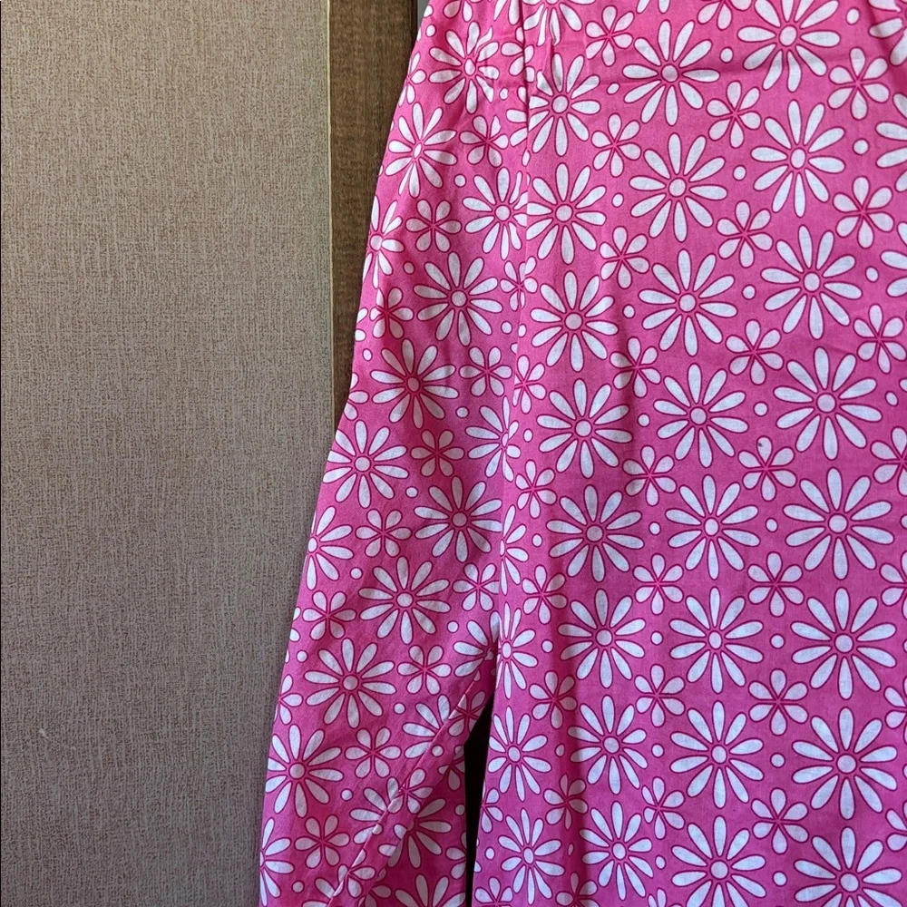White Stag Pink and White Floral Embellished Tunic Small